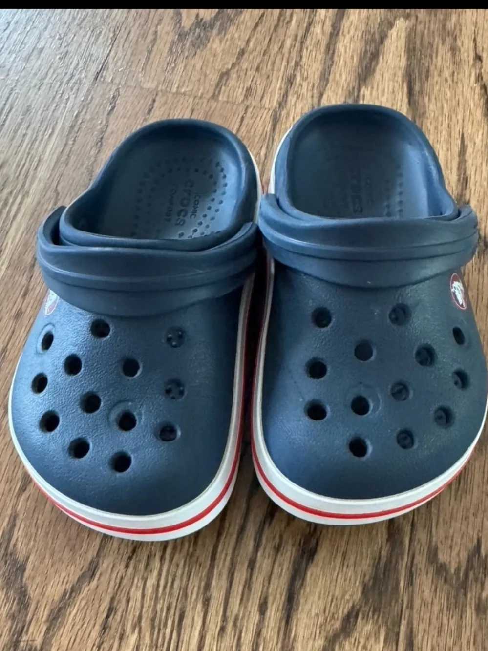 Crocs C6 Navy Blue Toddler Shoes